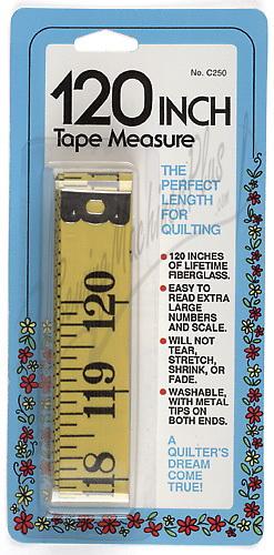 Big Yellow Tape Measure 120"