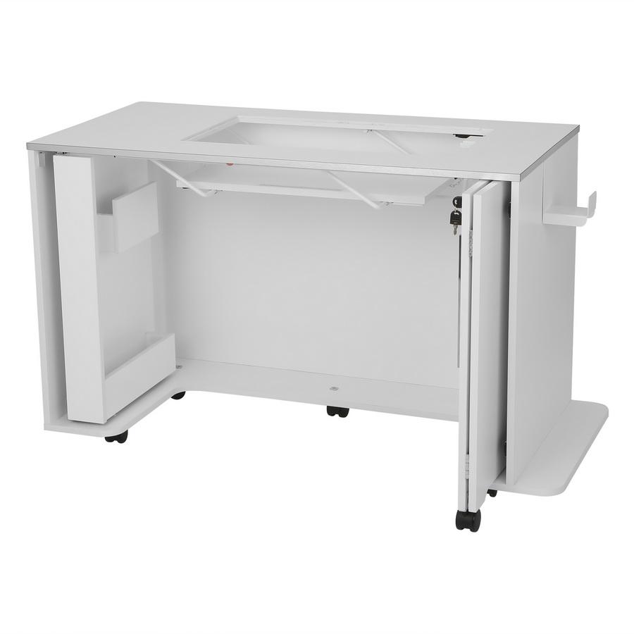 Arrow Chrome Cabinet with Manual Lift