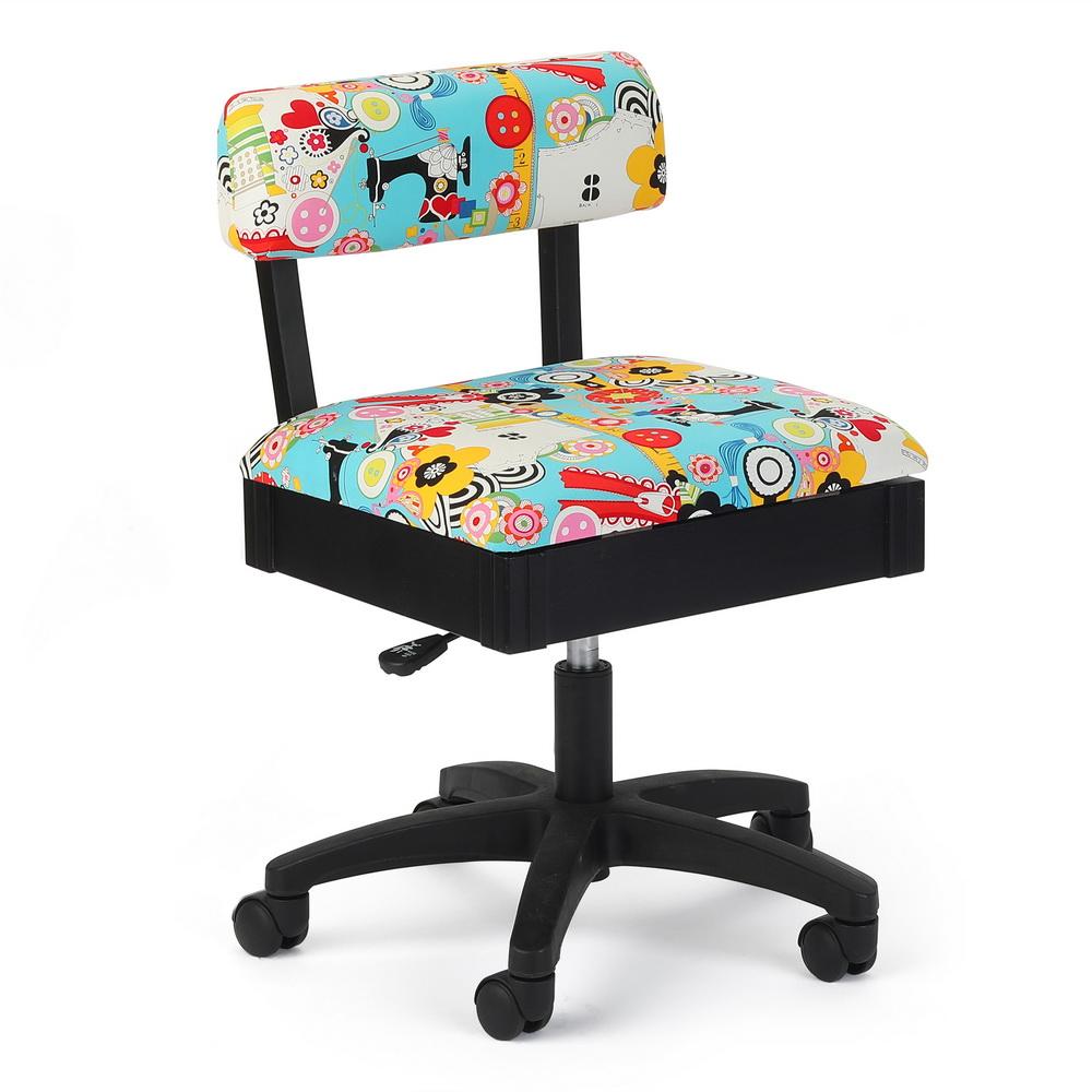 Arrow Hydraulic Sewing Chair, Sew Now Sew Wow H6880