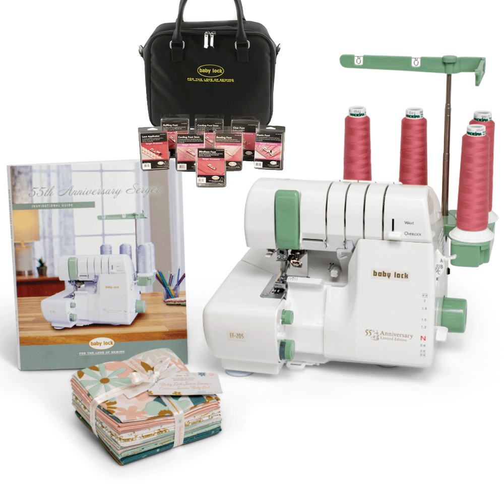 Baby Lock 55th Anniversary Limited Edition 4 Thread Serger (ble3atw-3)