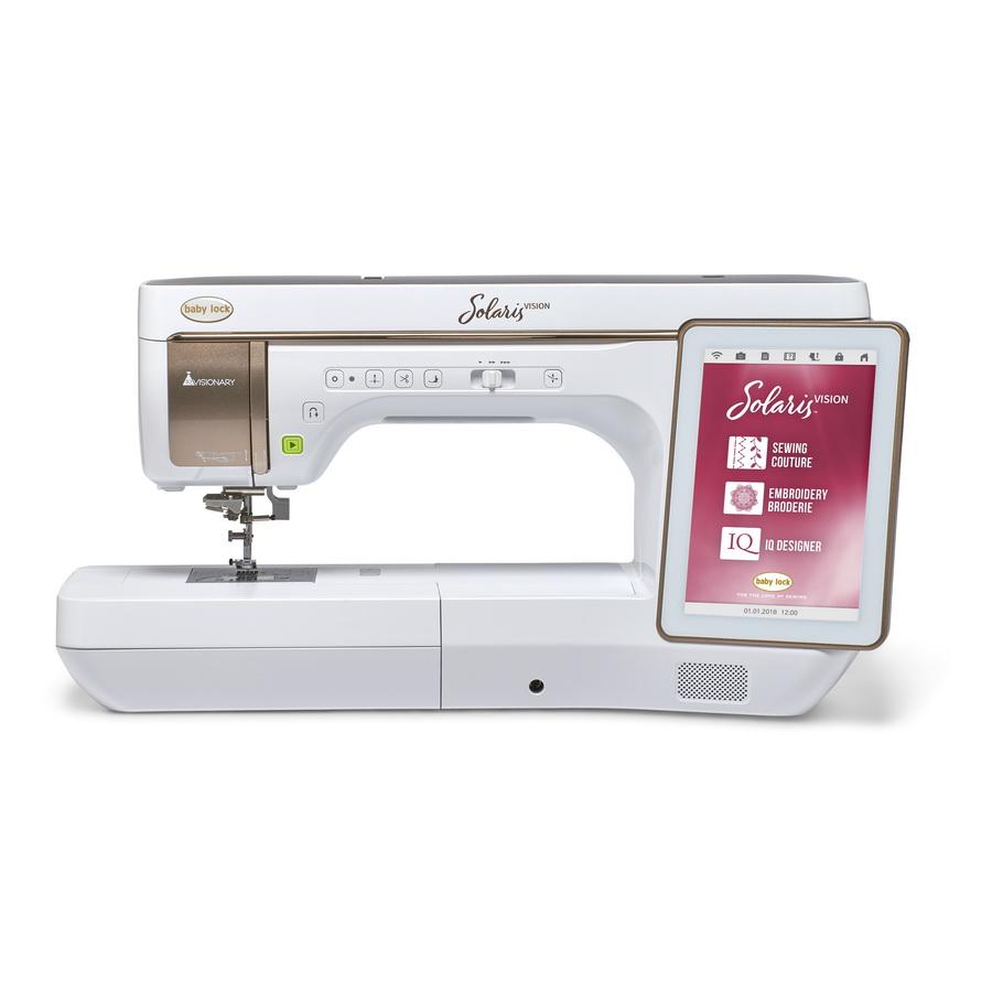 Baby Lock Solaris Vision Embroidery, Quilting and Sewing Machine