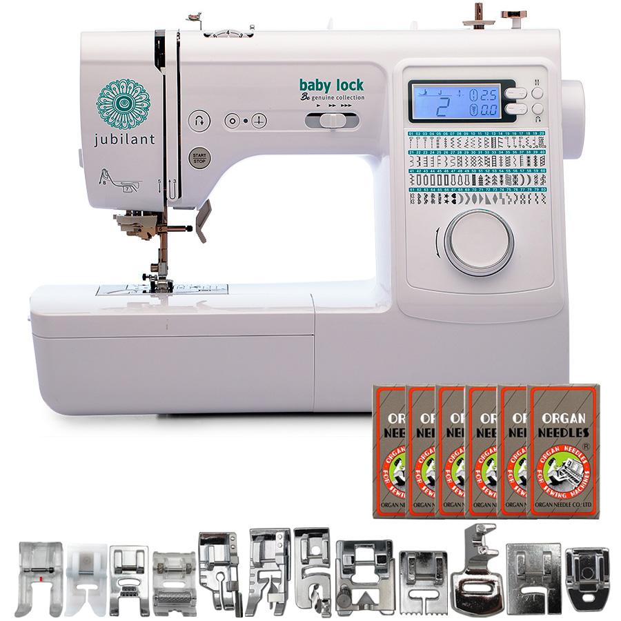 Baby Lock Jubilant Sewing Machine with FREE Bonus Bundle