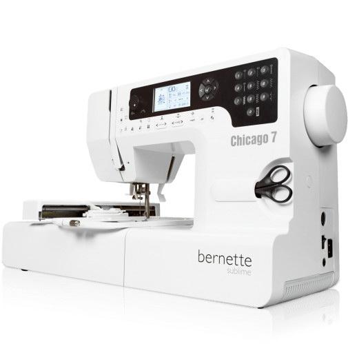 Bernette Chicago 7 Sewing and Embroidery Combo