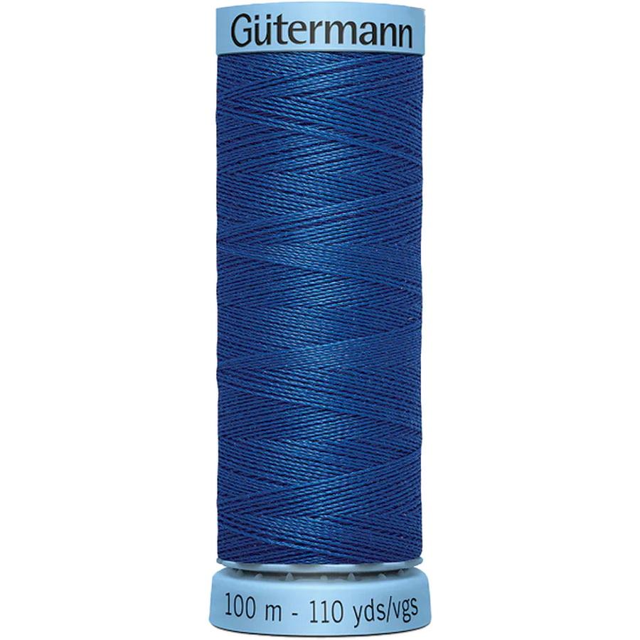 Pure Silk Thread 100m 3ct- Deep Blue Sea