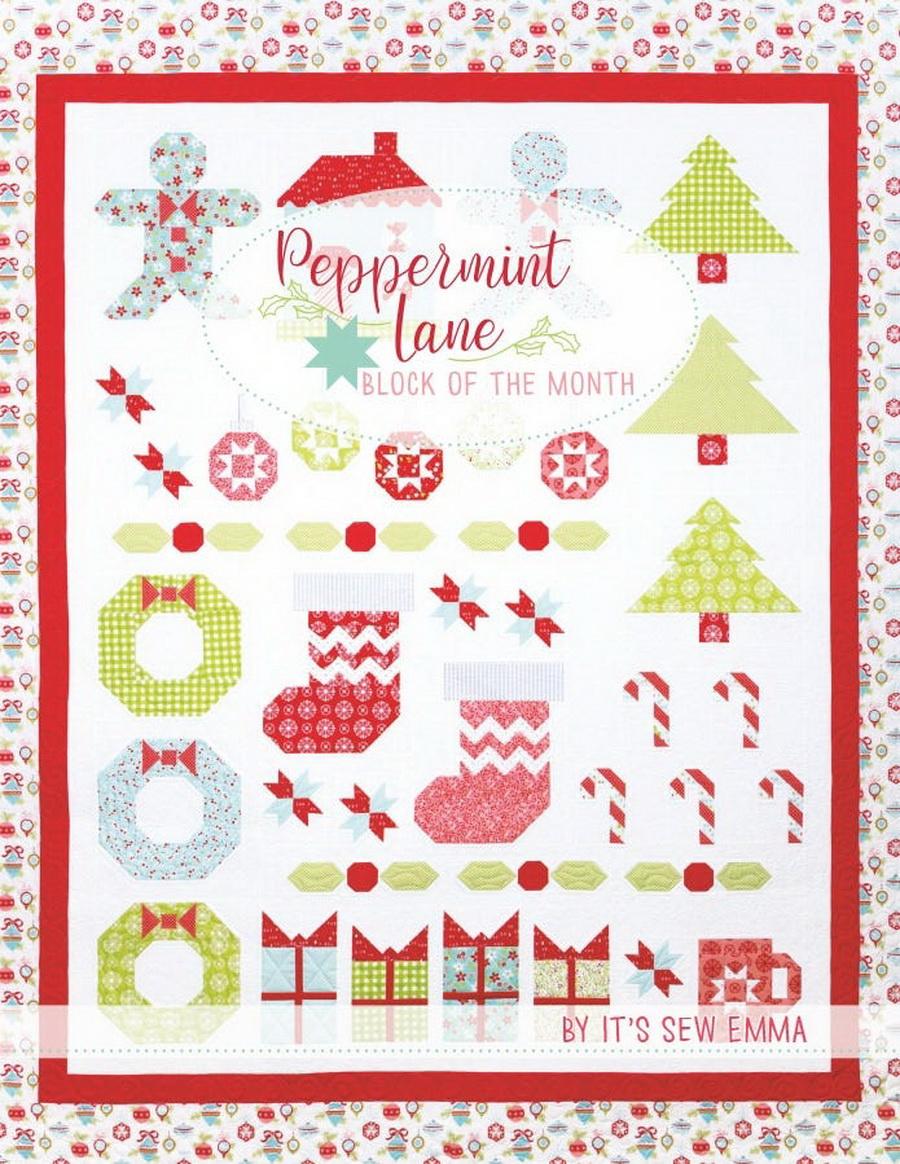 Peppermint Lane Block of the Month Book