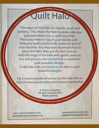 Quilt Halo For Machine Quilting