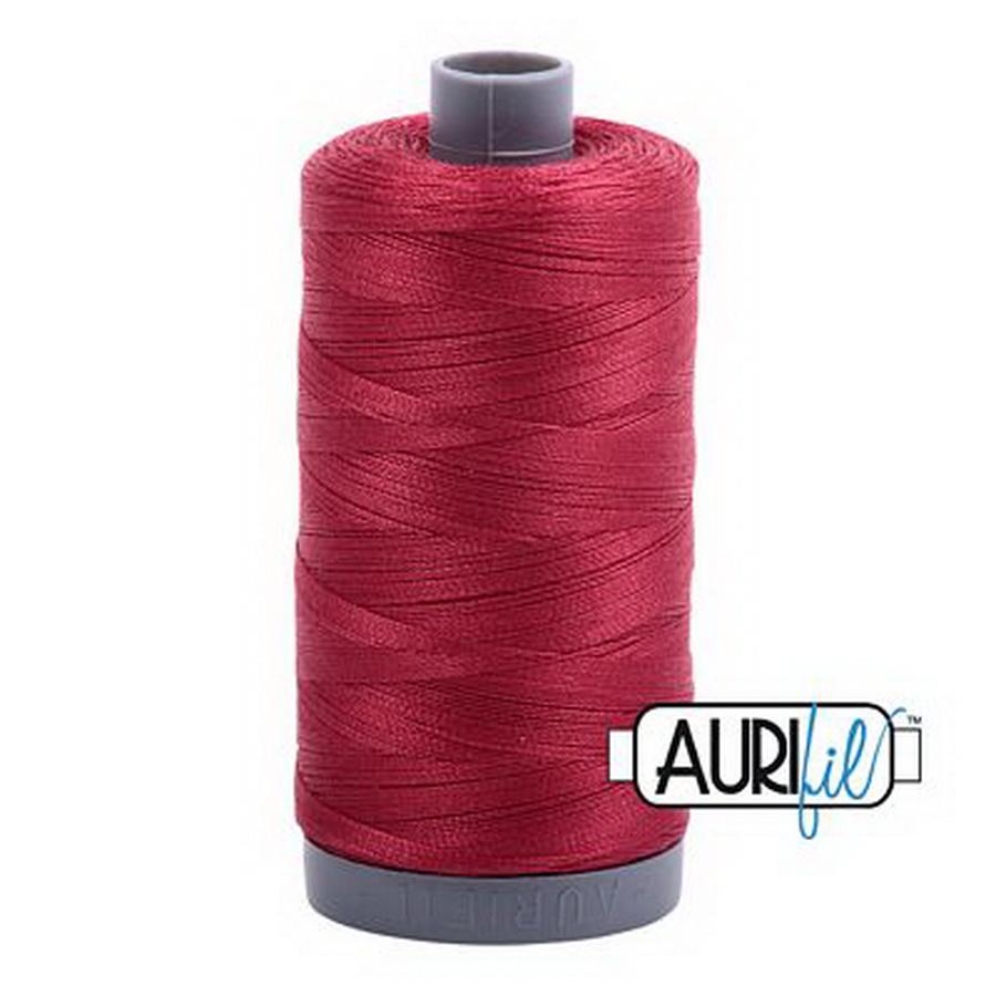 Aurifil Cotton Mako Thread 28wt 820yd 6ct BURGUNDY