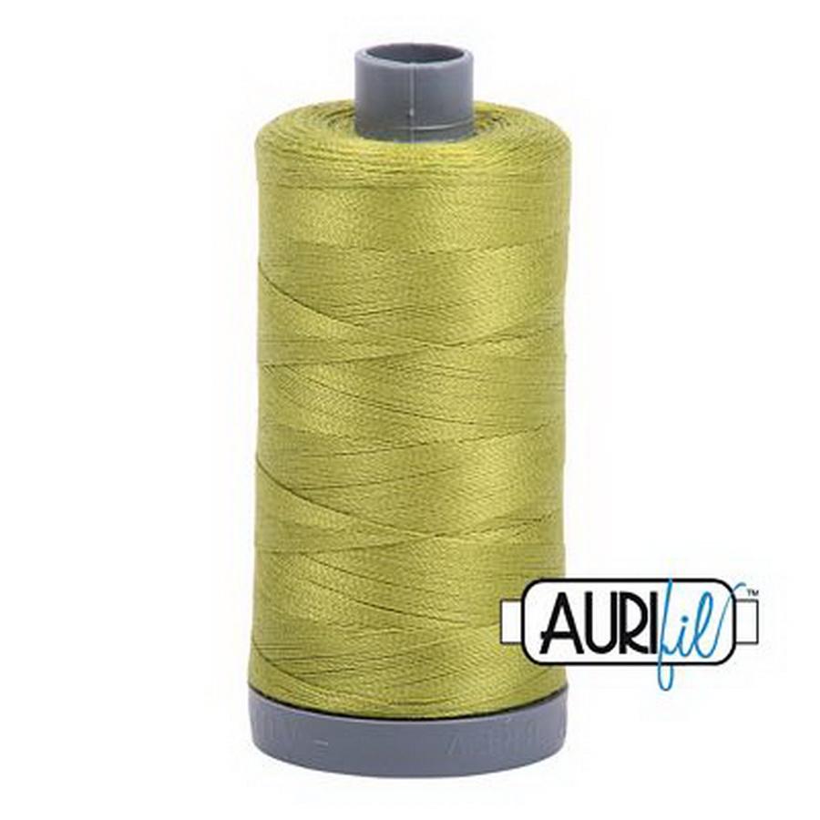 Aurifil Cotton Mako Thread 28wt 820yd 6ct LT LEAF GREEN