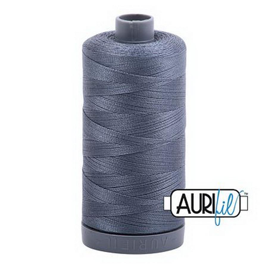 Aurifil Cotton Mako Thread 28wt 820yd 6ct GRAY