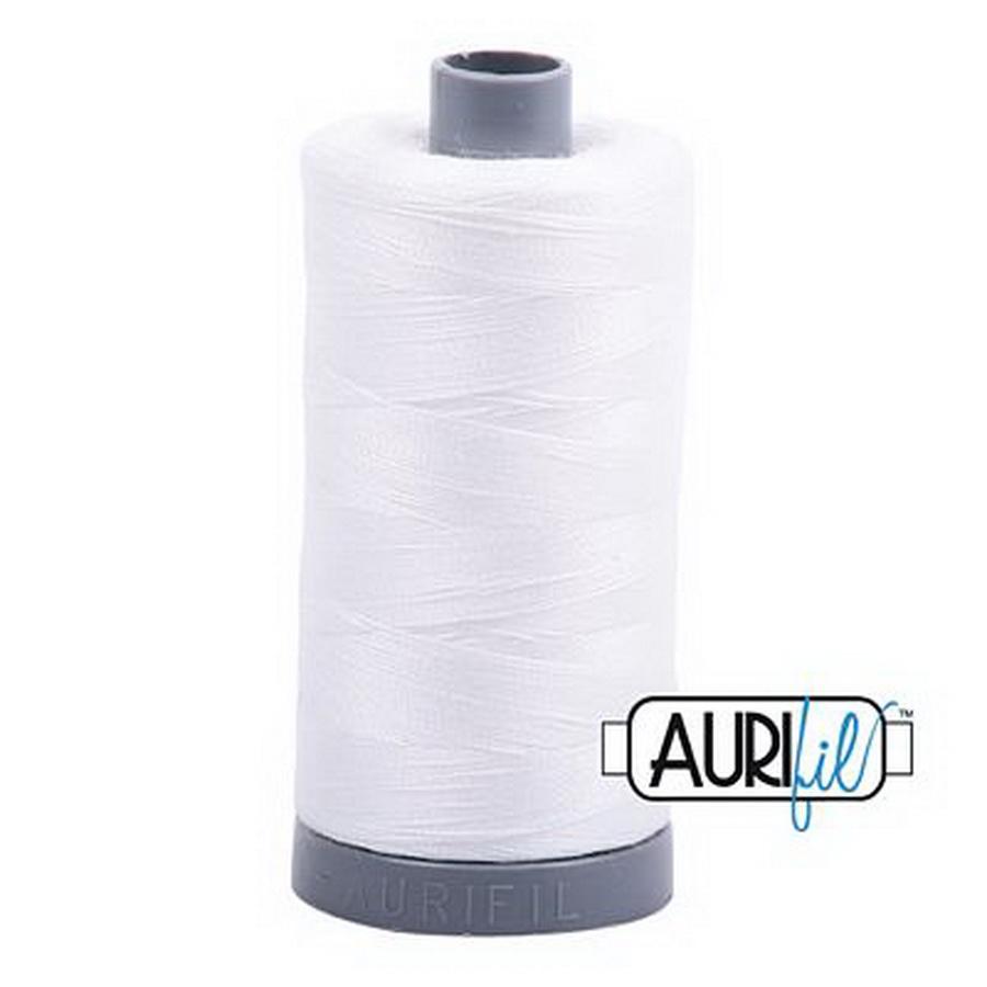 Cotton Mako Thread 28wt 820yd 6ct NATURAL WHITE BOX06