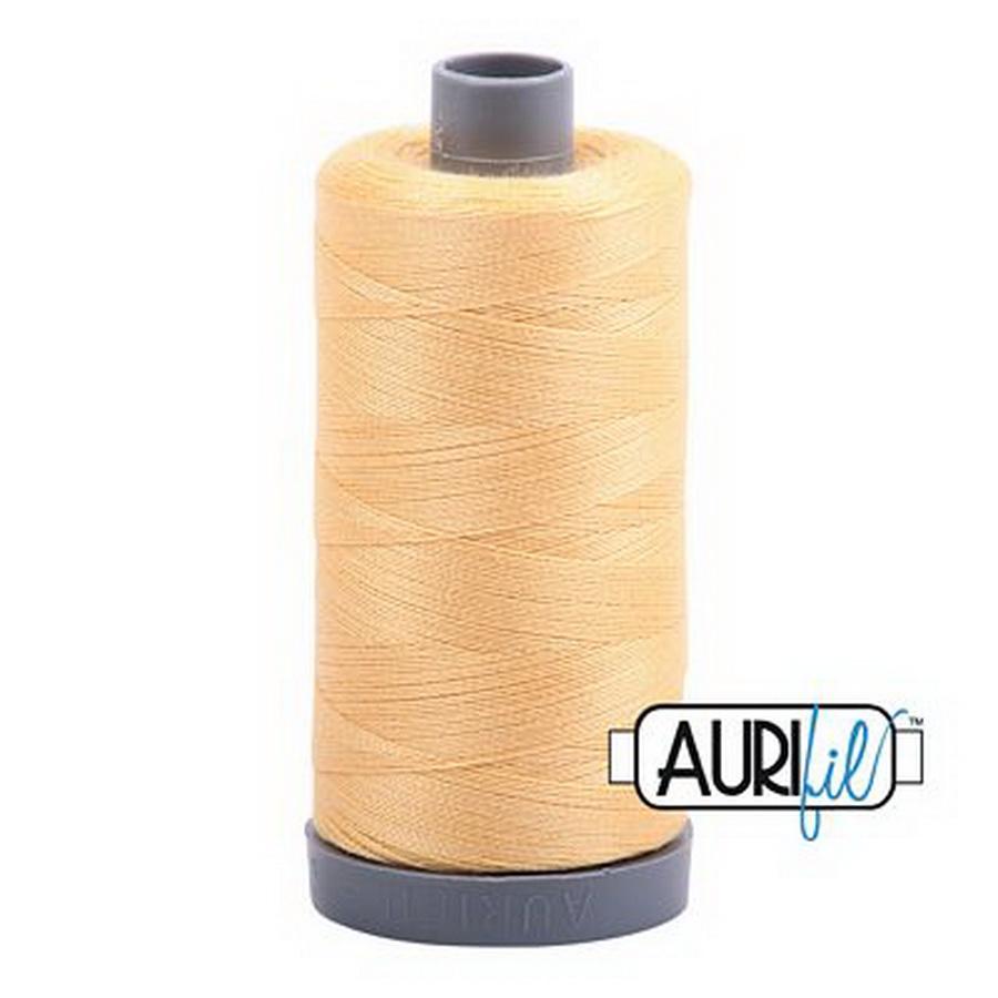 Aurifil Cotton Mako Thread 28wt 820yd 6ct MEDIUM BUTTER