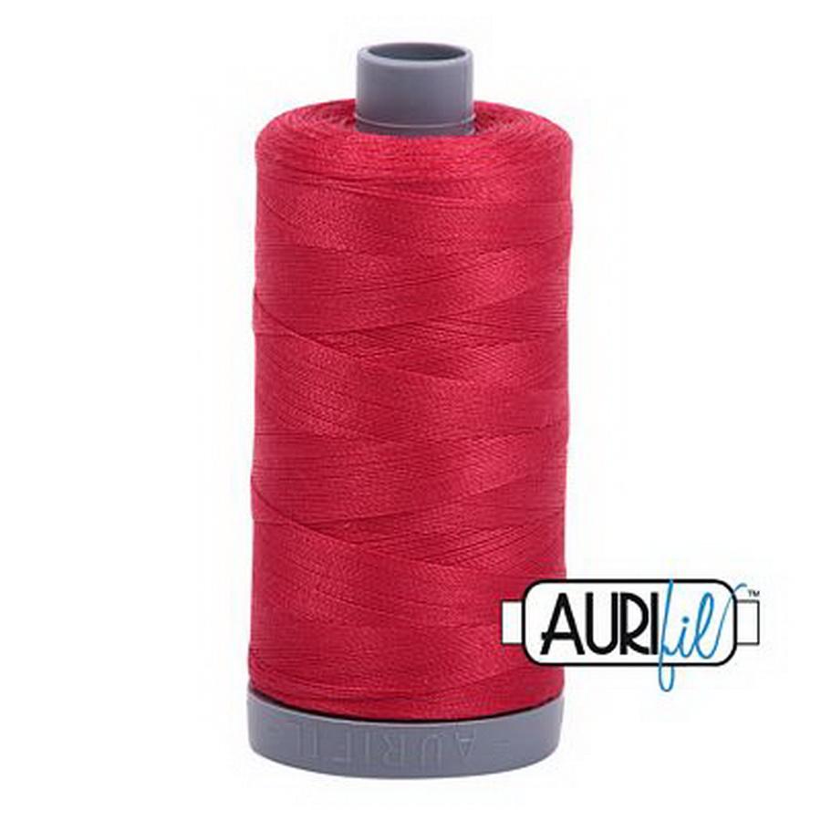 Aurifil Cotton Mako Thread 28wt 820yd 6ct RED