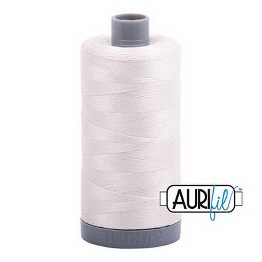 Aurifil Cotton Mako Thread 28wt 820yd 6ct MUSLIN