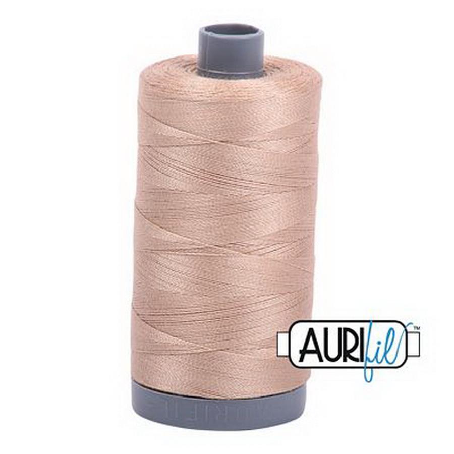 Aurifil Cotton Mako Thread 28wt 820yd 6ct BEIGE