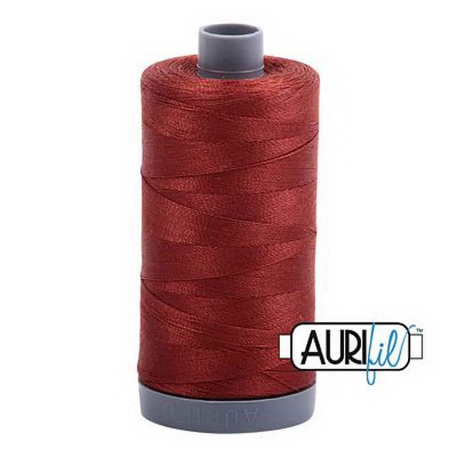 Aurifil Cotton Mako Thread 28wt 820yd 6ct RUST