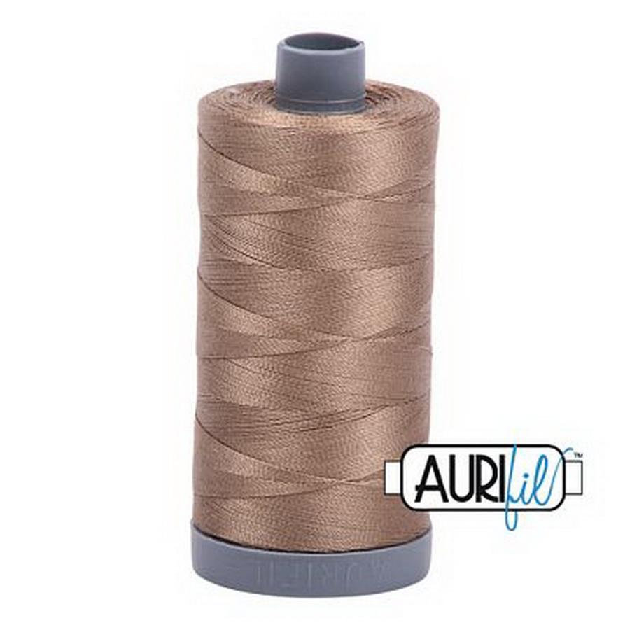 Aurifil Cotton Mako Thread 28wt 820yd 6ct SANDSTONE