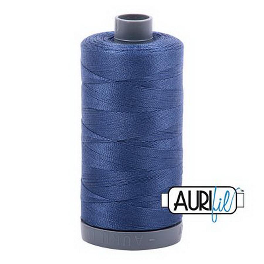 Cotton Mako Thread 28wt 820yd 6ct STEEL BLUE BOX06
