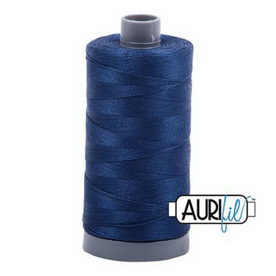 Cotton Mako Thread 28wt 820yd 6ct MED DELFT BLUE BOX06