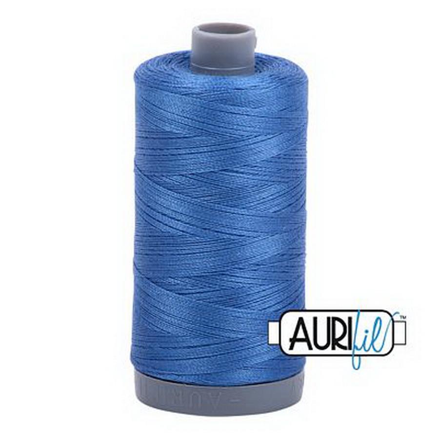 Cotton Mako Thread 28wt 820yd 6ct PEACOCK BLUE