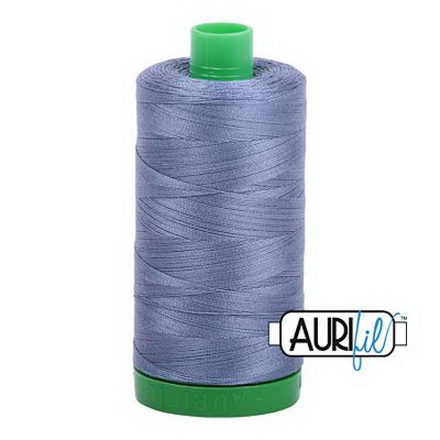 Cotton Mako Thread 40wt 1000m 6ct GRAY BLUE BOX06