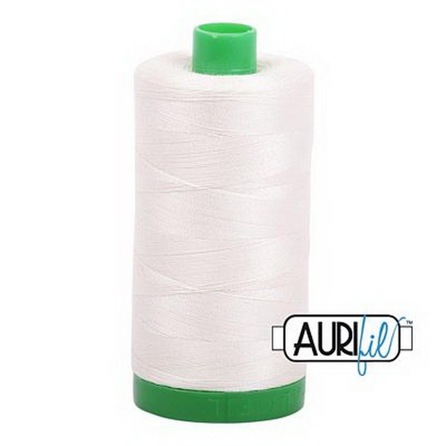 Cotton Mako Thread 40wt 1000m 6ct CHALK BOX06