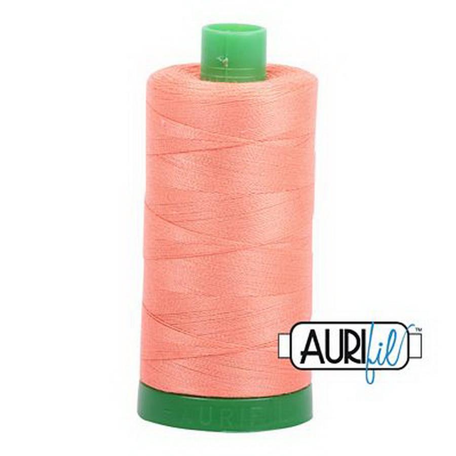 Aurifil Cotton Mako Thread 40wt 1000m Box of 6 LIGHT SALMON