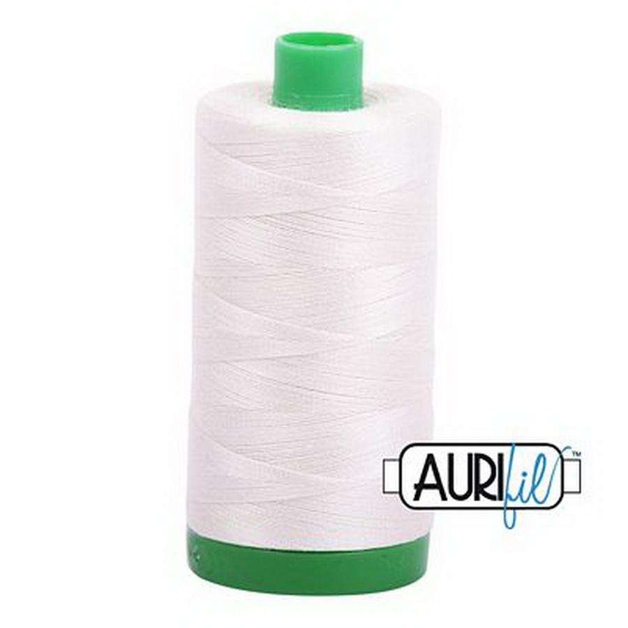 Aurifil Cotton Mako Thread 40wt 1000m Box of 6 MUSLIN
