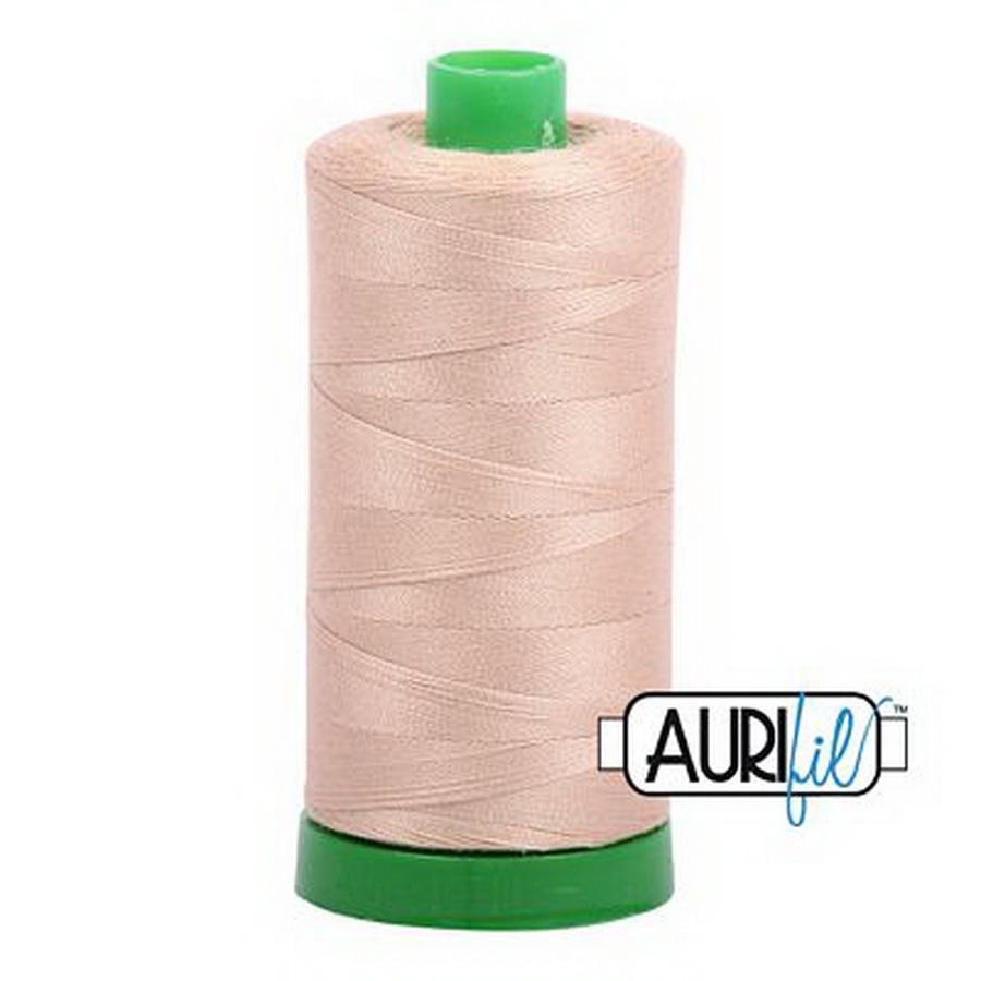Aurifil Cotton Mako Thread 40wt 1000m Box of 6 BEIGE