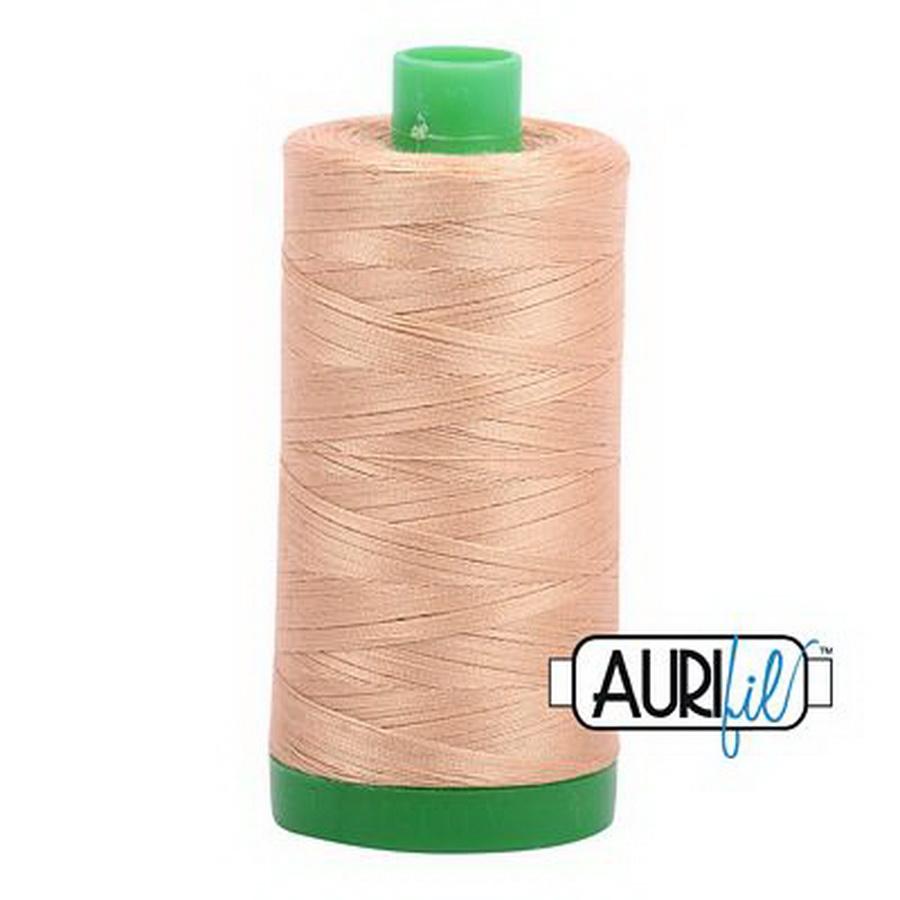 Aurifil Cotton Mako Thread 40wt 1000m Box of 6 CASHMERE