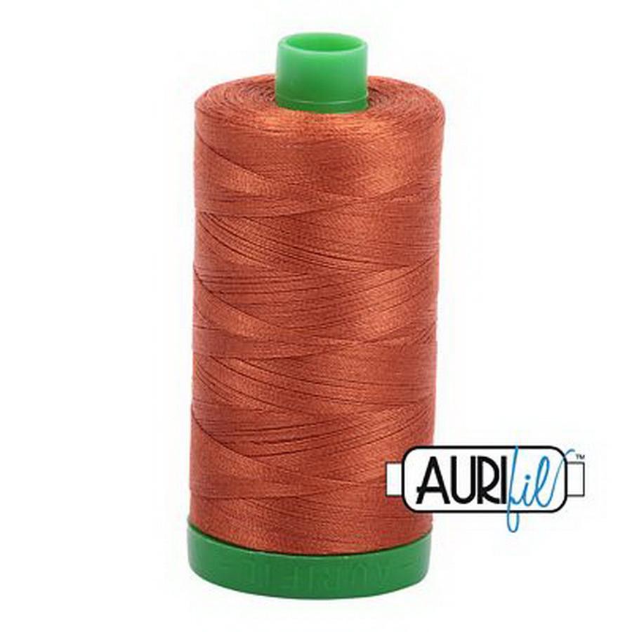 Aurifil Cotton Mako Thread 40wt 1000m Box of 6 CINNAMON TOAST