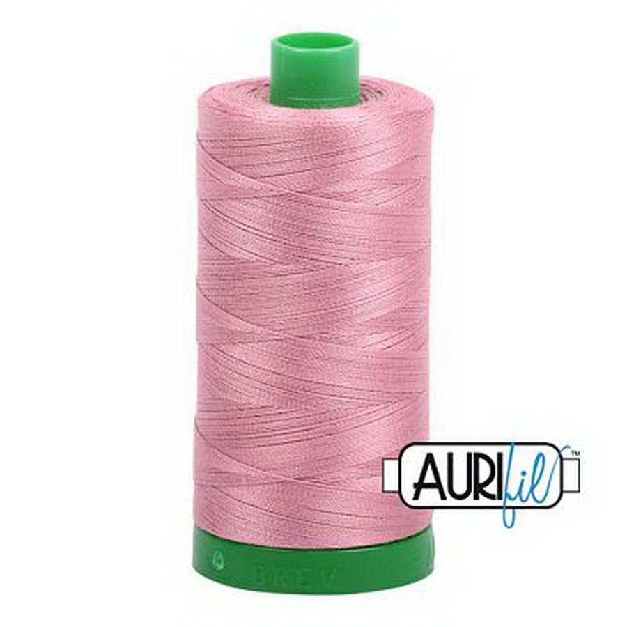 Aurifil Cotton Mako Thread 40wt 1000m Box of 6 VICTORIAN ROSE