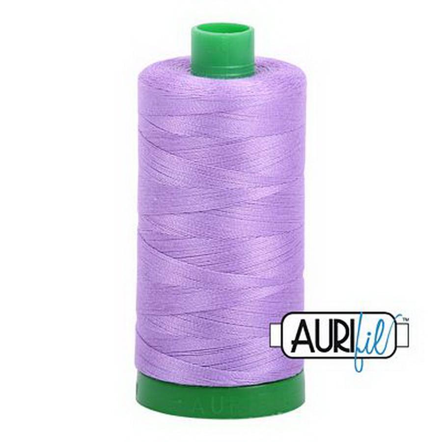 Aurifil Cotton Mako Thread 40wt 1000m Box of 6 VIOLET