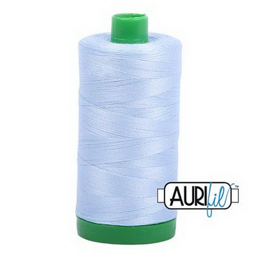 Aurifil Cotton Mako Thread 40wt 1000m Box of 6 LIGHT ROBINS EGG
