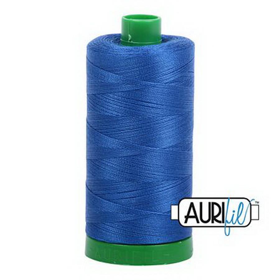 Cotton Mako Thread 40wt 1000m 6ct MEDIUM BLUE BOX06