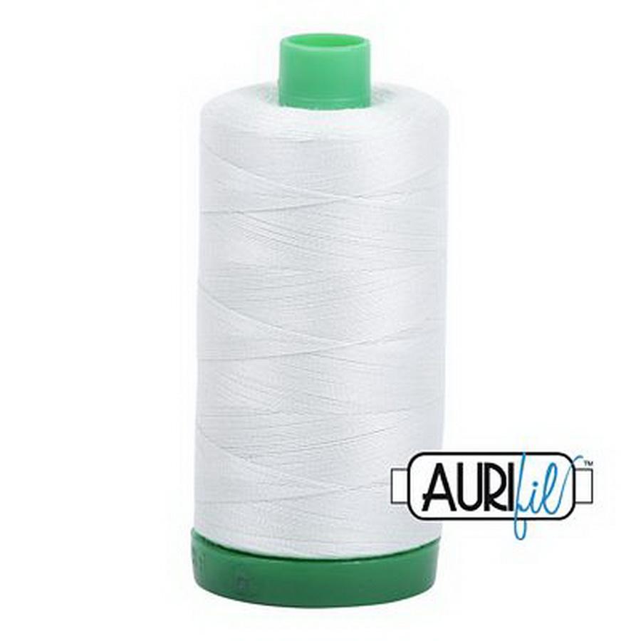 Aurifil Cotton Mako Thread 40wt 1000m Box of 6 MINT ICE