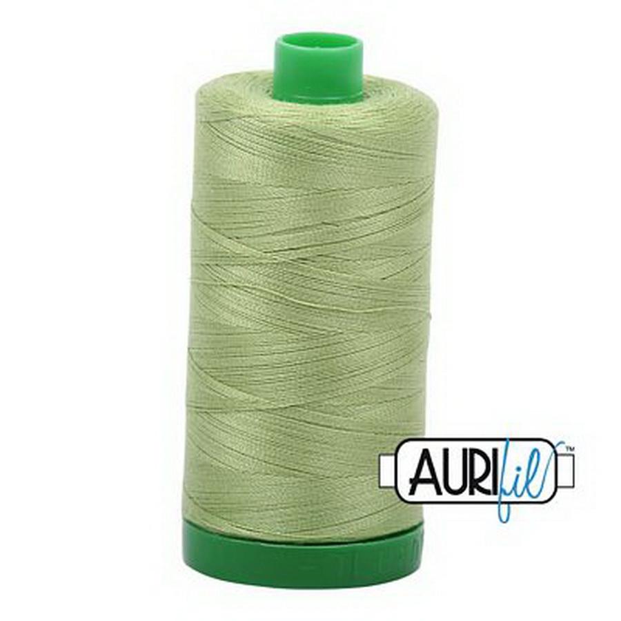 Aurifil Cotton Mako Thread 40wt 1000m Box of 6 LIGHT FERN