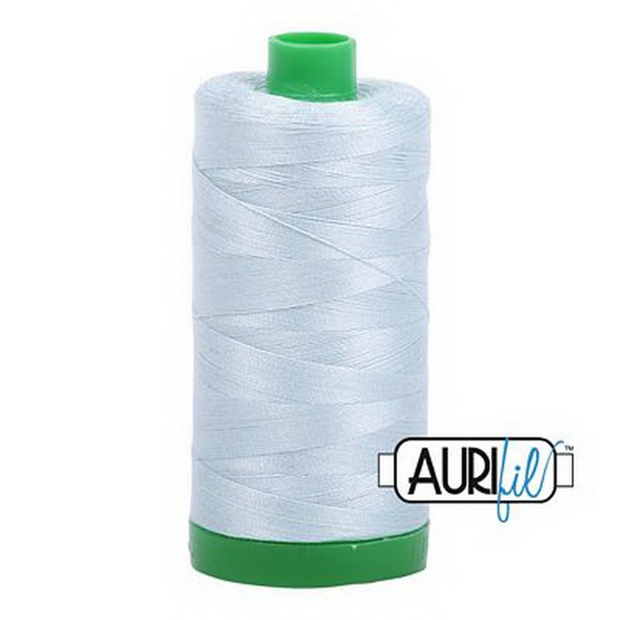 Aurifil Cotton Mako Thread 40wt 1000m 6ct LIGHT GRAY BLUE