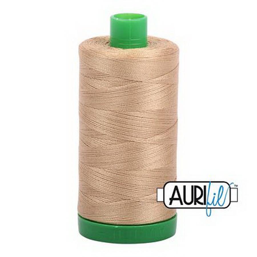 Cotton Mako Thread 40wt 1000m 6ct BLOND BEIGE BOX06