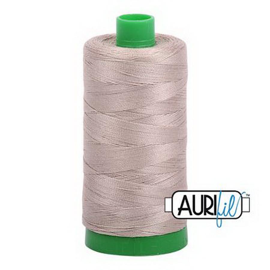 Aurifil Cotton Mako Thread 40wt 1000m 6ct ROPE BEIGE