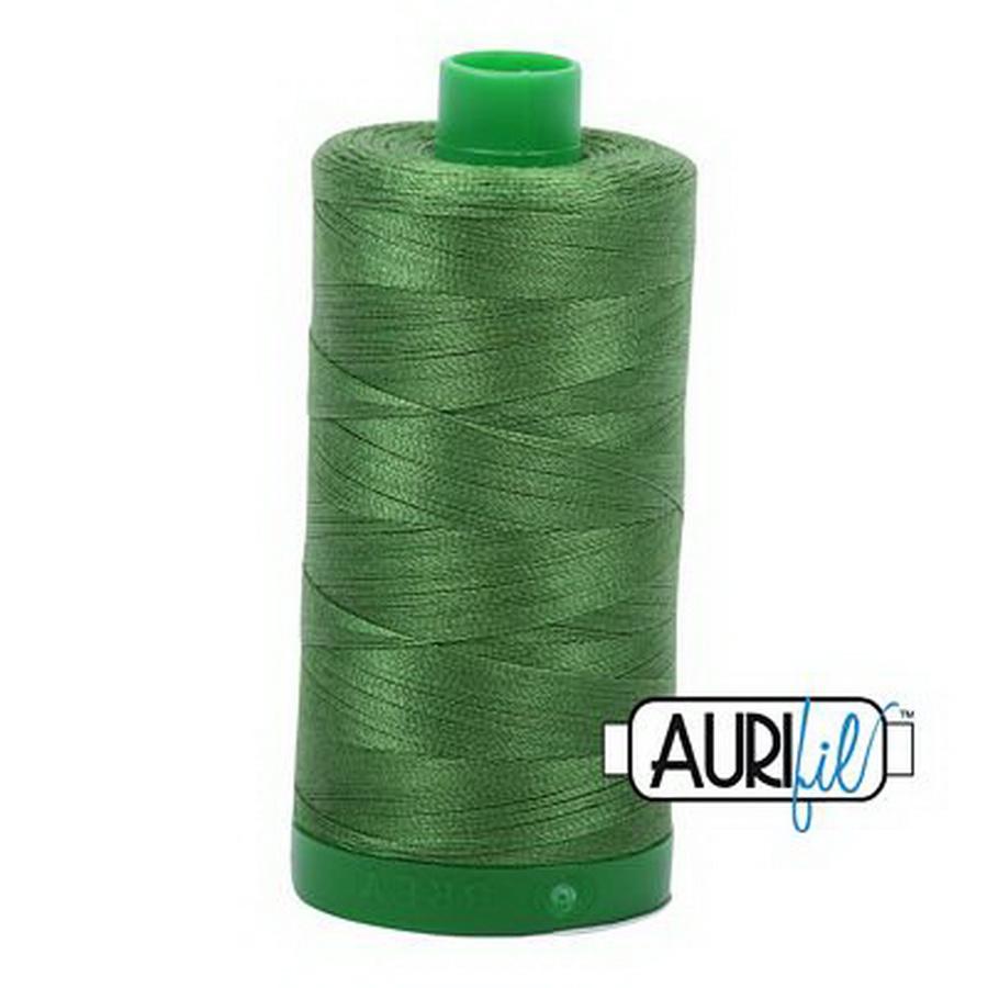 Cotton Mako Thread 40wt 1000m 6ct DARK GRASS GREEN BOX06