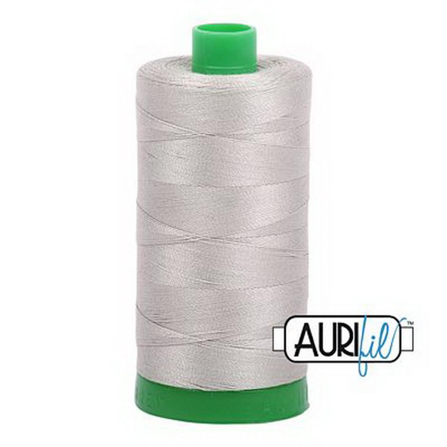 Aurifil Cotton Mako Thread 40wt 1000m 6ct LIGHT GRAY