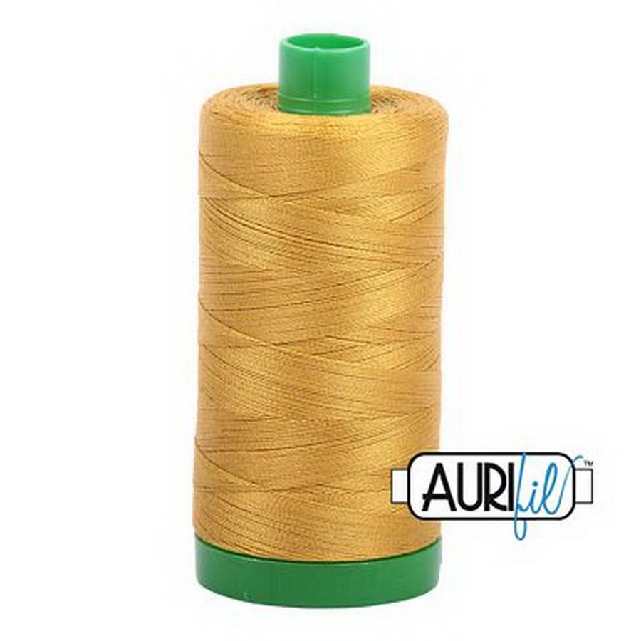 Cotton Mako Thread 40wt 1000m 6ct MUSTARD BOX06