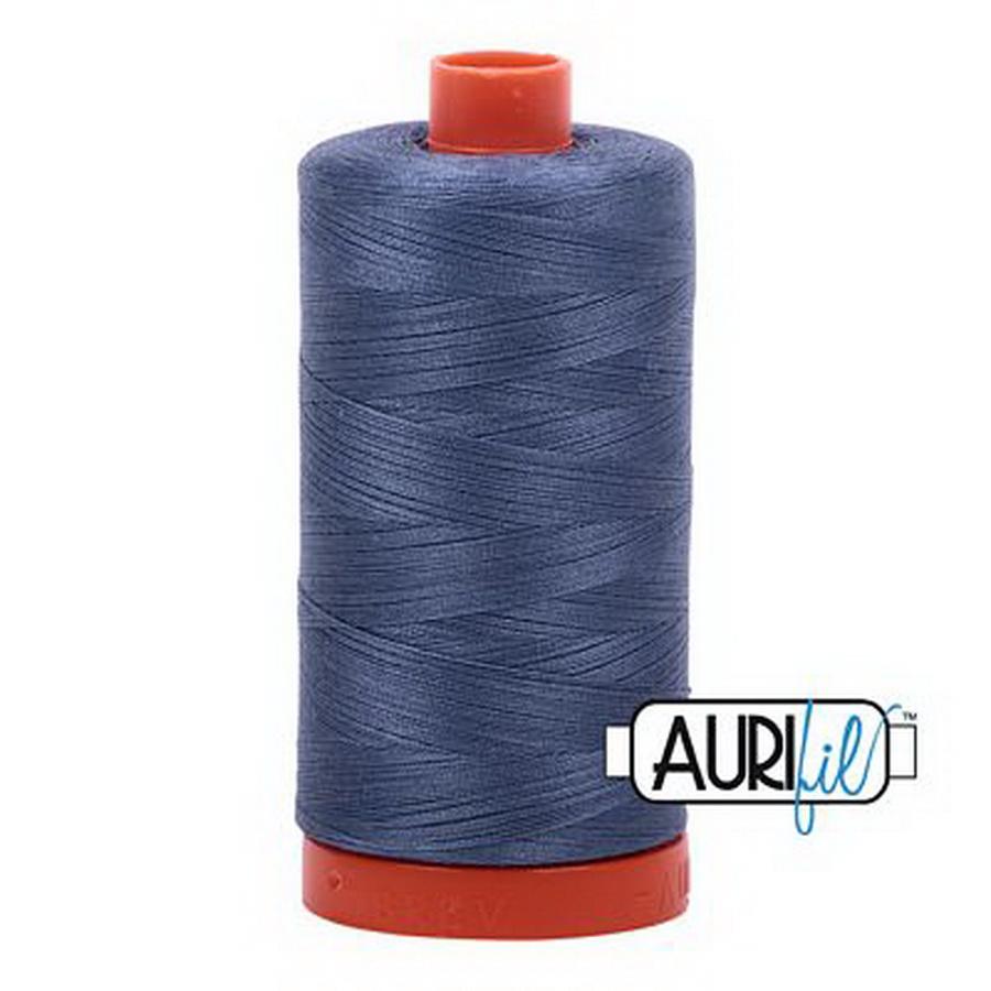 Cotton Mako Thread 50wt 1300m 6ct GRAY BLUE BOX06