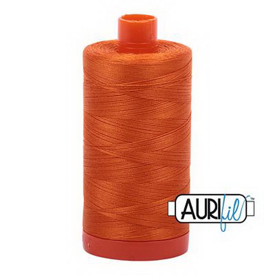 Aurifil Cotton Mako Thread 50wt 1300m Box of 6 PUMPKIN