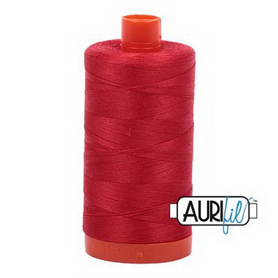 Cotton Mako Thread 50wt 1300m 6ct LOBSTER RED BOX06