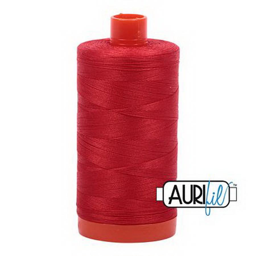 Aurifil Cotton Mako Thread 50wt 1300m Box of 6 PAPRIKA