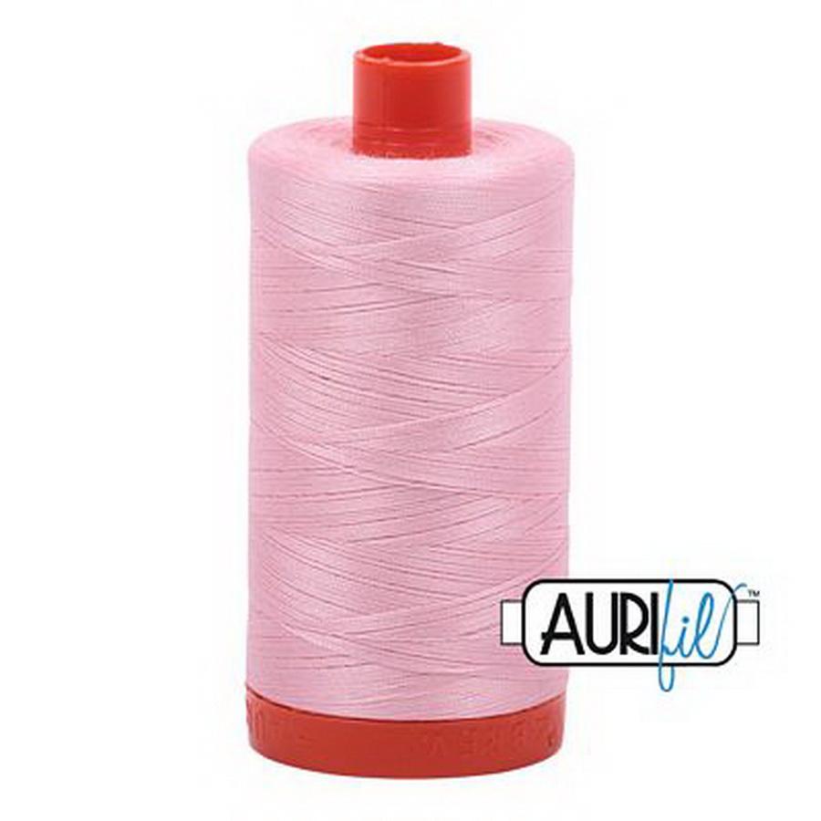 Aurifil Cotton Mako Thread 50wt 1300m Box of 6 BABY PINK