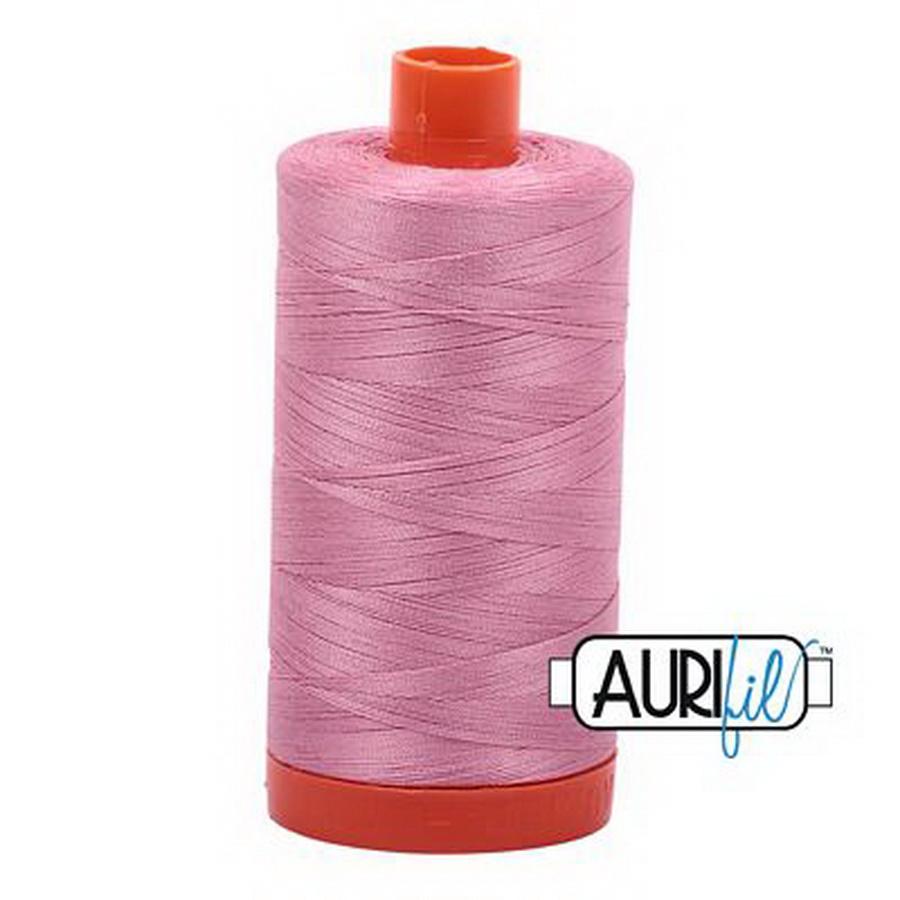 Aurifil Cotton Mako Thread 50wt 1300m Box of 6 ANTIQUE ROSE