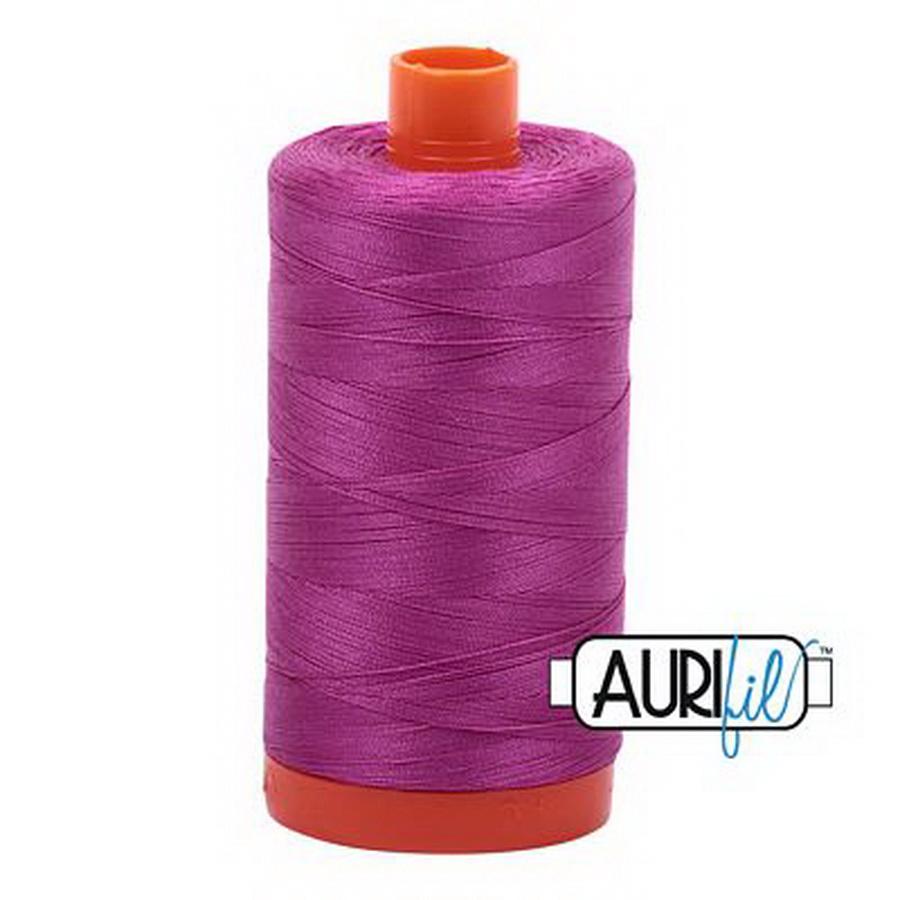 Aurifil Cotton Mako Thread 50wt 1300m Box of 6 MAGENTA