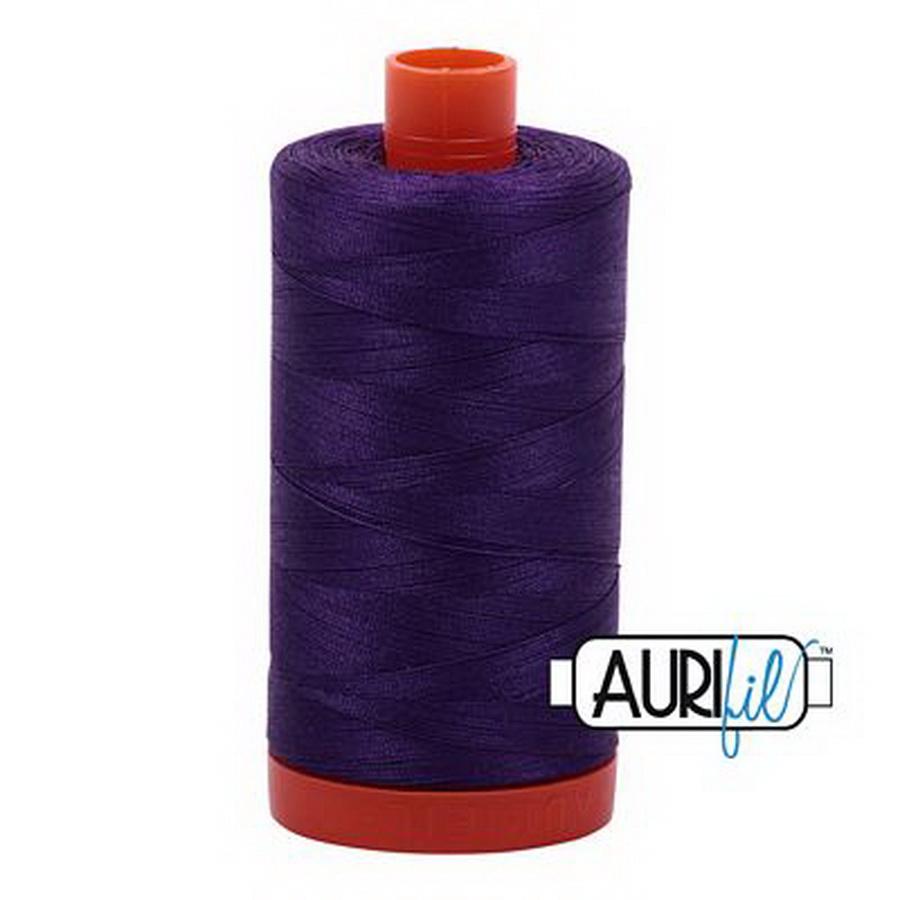 Aurifil Cotton Mako Thread 50wt 1300m Box of 6 MEDIUM PURPLE